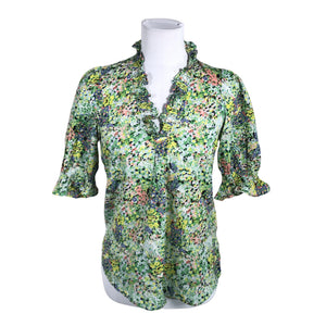 Unisex Phase Eight - Short-sleeved blouse, size 34 - Green (1)