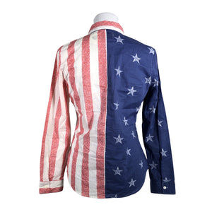 Unisex Broken Arrow - Collared shirt, size 34 - Blue (2)