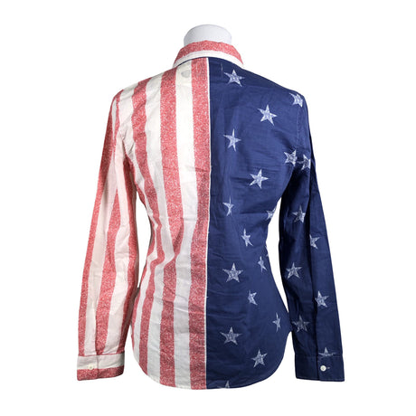 Unisex Broken Arrow - Collared shirt, size 34 - Blue (2)