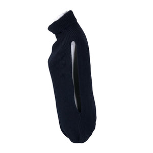 Unisex Niinmun design - Knit vest, size 40 - Blue (2)
