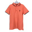 Unisex Next - Polo shirt, size 134 - 140 - Orange ()