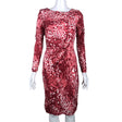 Unisex Ghost London - Tricot dress, size 36 - Red ()