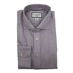 Unisex Charles Tyrwhitt - Collared shirt, size L - Violet (1)