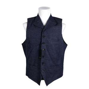 Unisex Walker Slater - Suit vest, size XXXL - Blue (1)