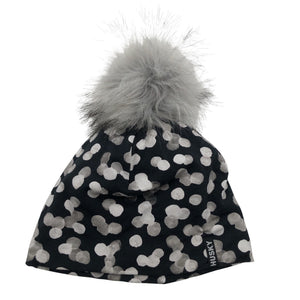 Unisex Husky - Winter beanie, size 54 - 56 cm - Black (1)