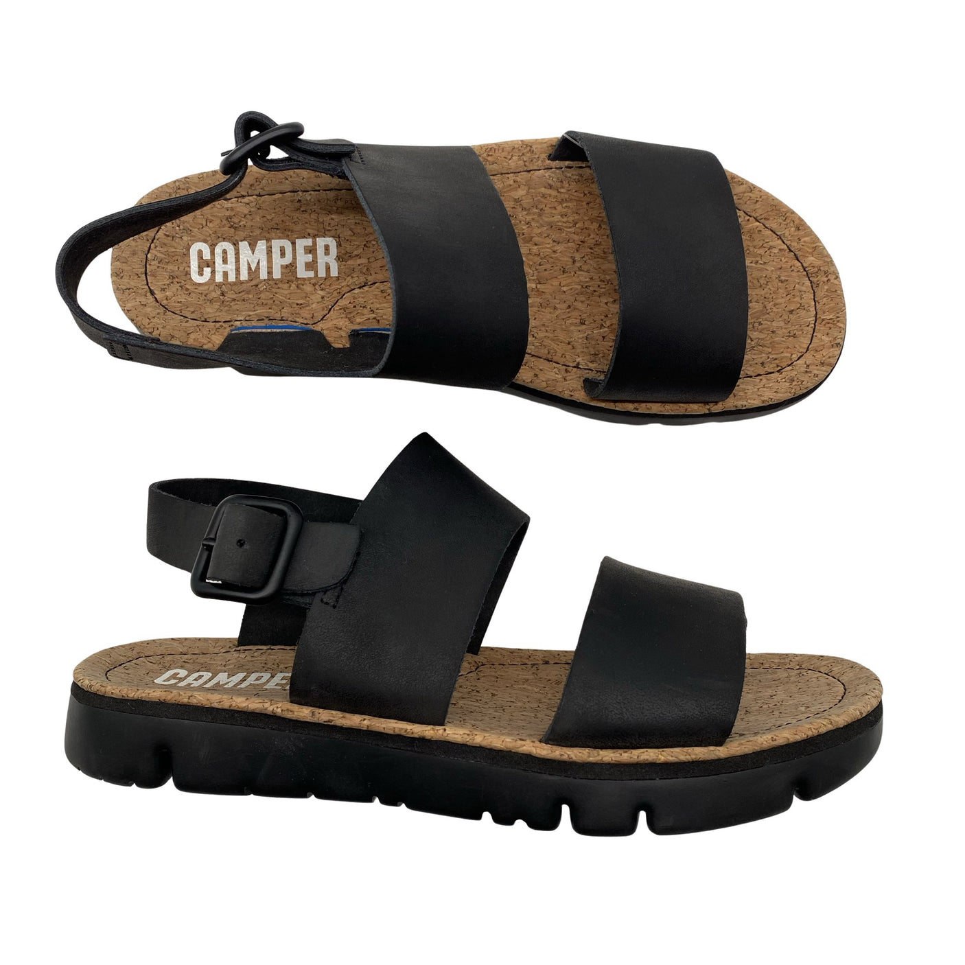 Unisex Camper - Sandals, size 38 - Black (1)