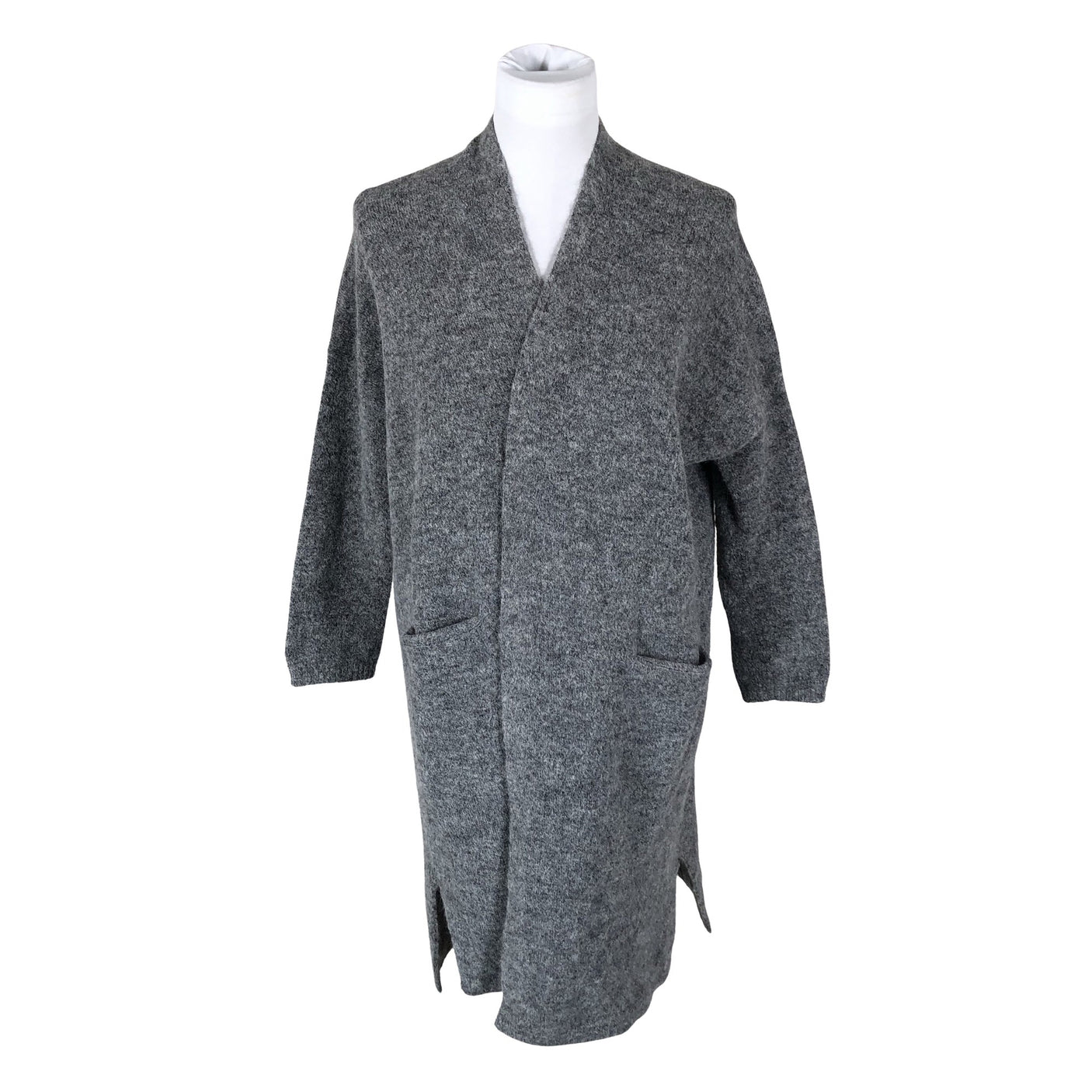 Unisex Lindex - Cardigan, size 34 - Gray (1)