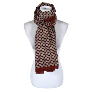 Unisex Natura - Scarf, size Maxi - Red (1)