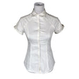 Unisex Christelle & Co - Short-sleeved blouse, size 34 - White ()