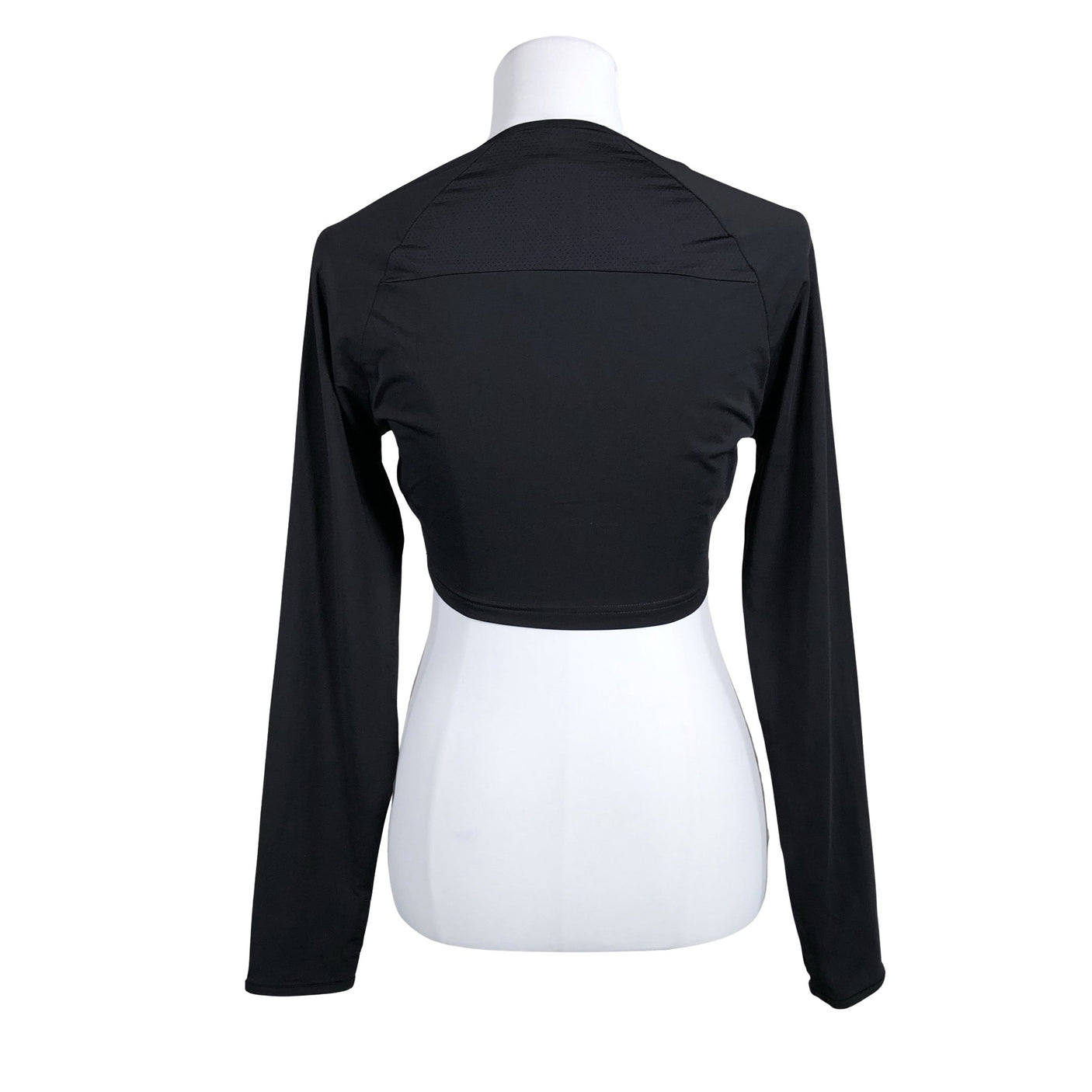 Unisex Gymshark - Sports shirt, long sleeve, size 36 - Black (2)