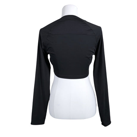 Unisex Gymshark - Sports shirt, long sleeve, size 36 - Black (2)