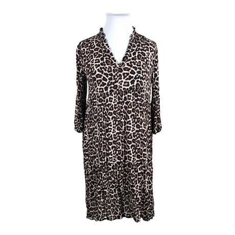Unisex Kaffe - Schiffon dress, size 42 - Brown ()