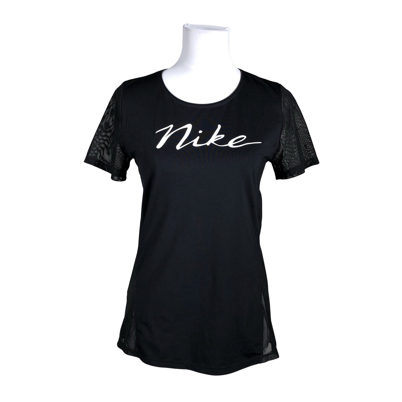 Unisex Nike - Sports shirt, short sleeve, size 38 - Black (1)