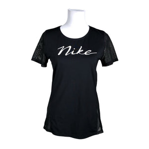 Unisex Nike - Sports shirt, short sleeve, size 38 - Black (1)