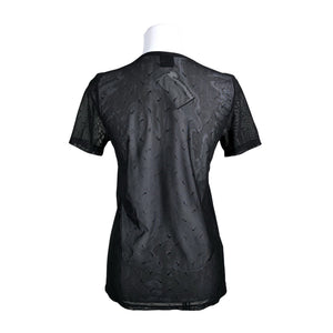 Unisex Nike - Sports shirt, short sleeve, size 38 - Black (2)