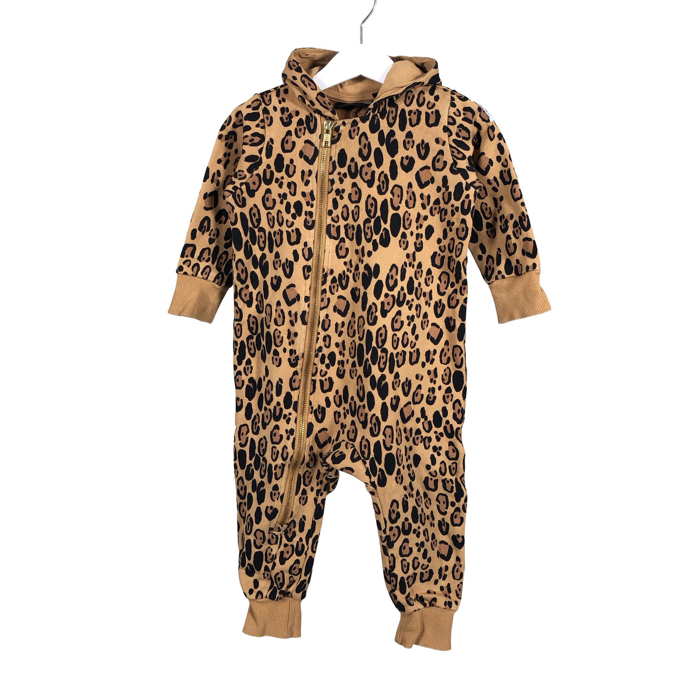 Unisex Mini Rodini - Overalls, size 80 - 86 - Brown (1)