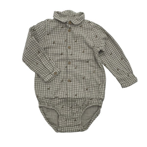 Unisex Newbie - Body, size 80 - 86 - Green (1)