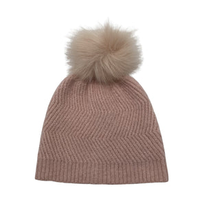 Unisex Anna Field - Winter beanie, size 52 - 54 cm - Light pink (1)