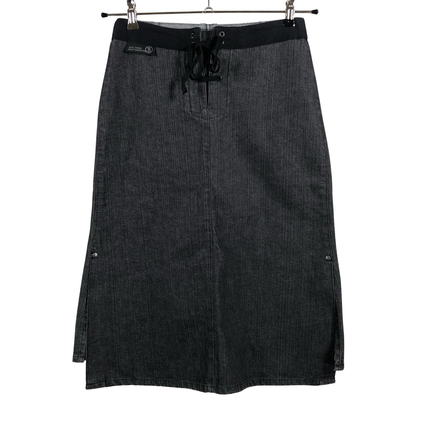 Unisex Jean Bourget - Denim skirt, size 36 - Gray (1)