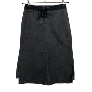 Unisex Jean Bourget - Denim skirt, size 36 - Gray (1)