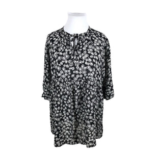 Unisex The Masai - Short-sleeved blouse, size 44 - Black (1)