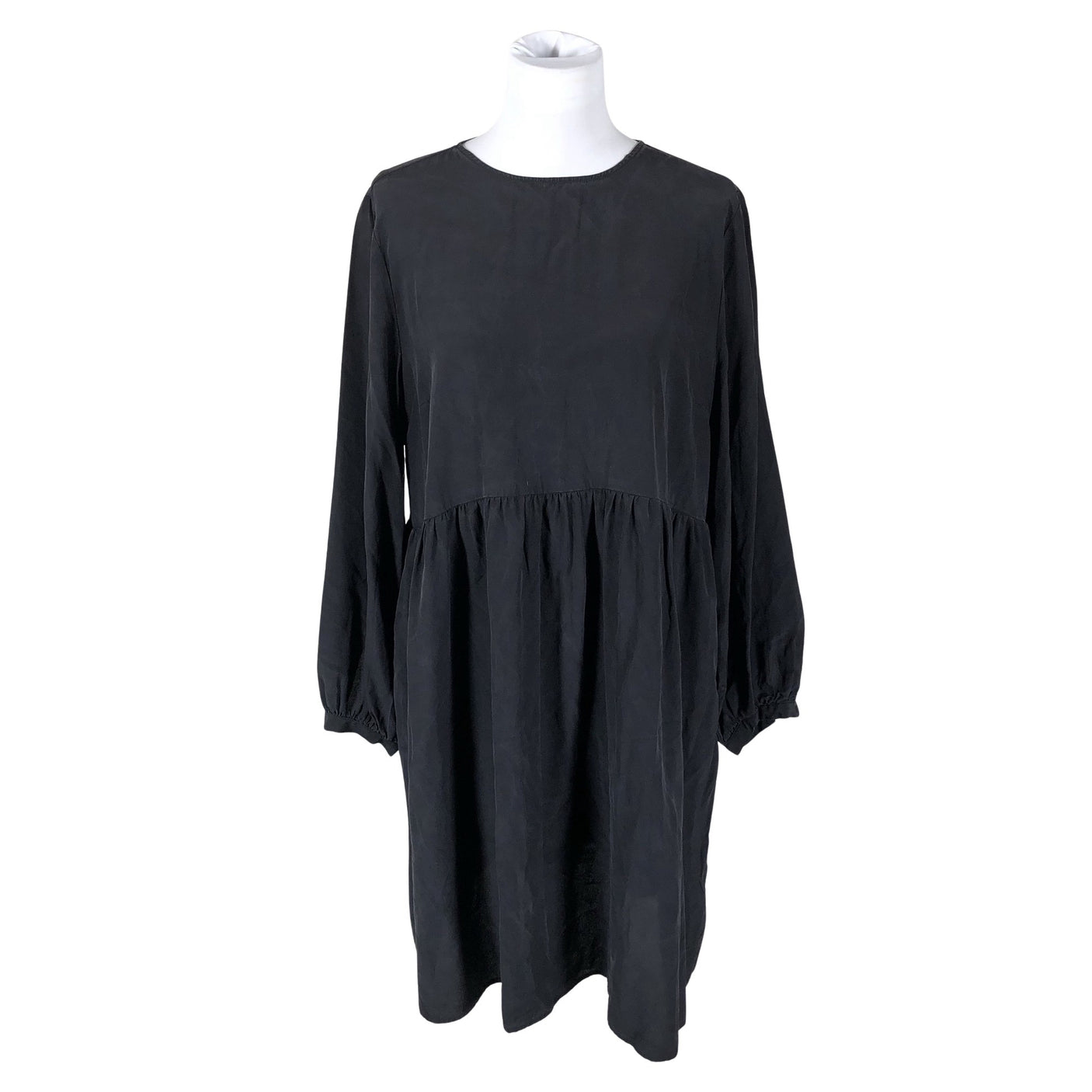 Unisex R-collection - Schiffon dress, size 40 - Black (1)