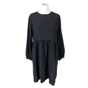 Unisex R-collection - Schiffon dress, size 40 - Black (1)