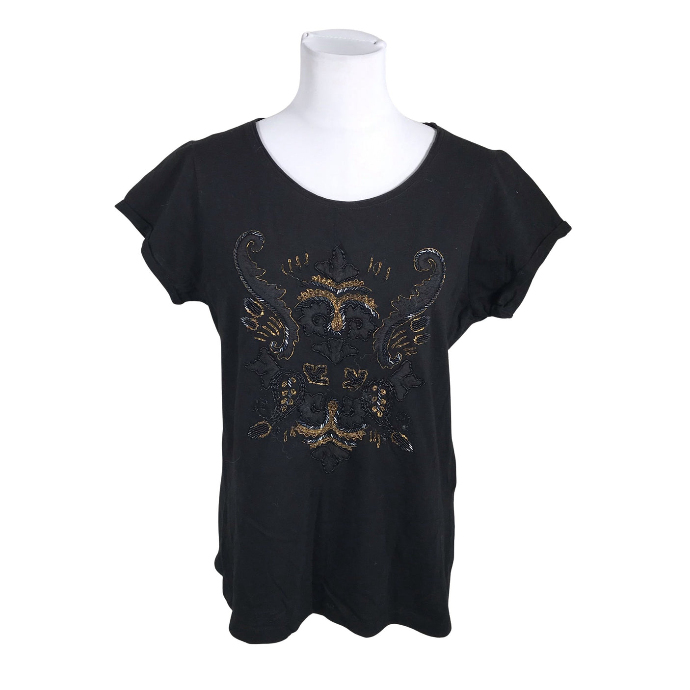 Unisex Mos Mosh - T-shirt, size 40 - Black (1)
