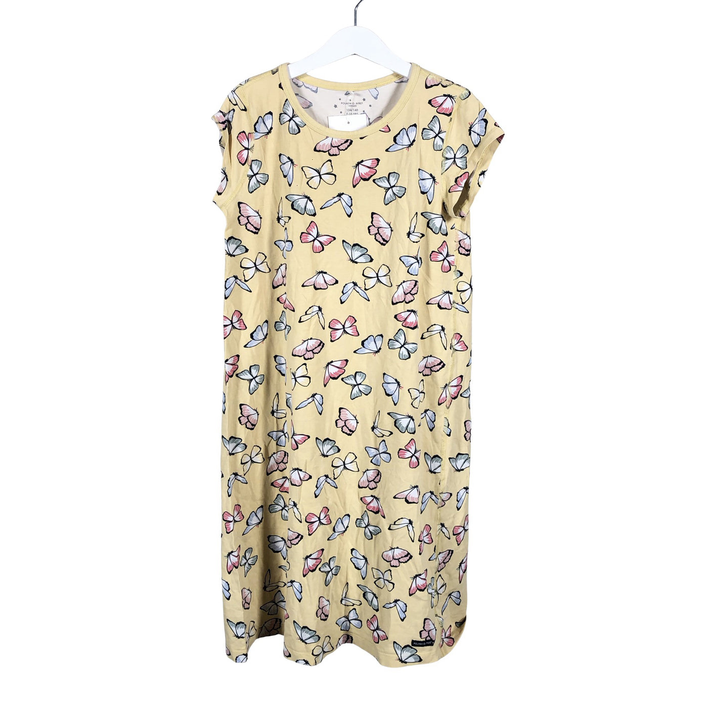 Unisex Polarn O. Pyret - Nightshirt, size 134 - 140 - Yellow (1)