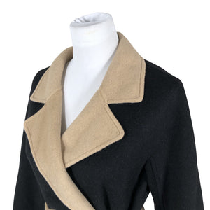 Unisex Max&Co - Wool coat, size 38 - Black (3)