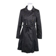 Unisex MasCara - Trench coat, size 38 - Black ()
