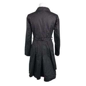 Unisex MasCara - Trench coat, size 38 - Black (2)