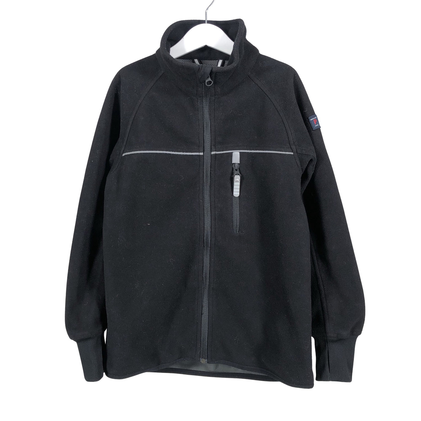 Unisex Polarn O. Pyret - Fleece jacket, size 134 - 140 - Black (1)