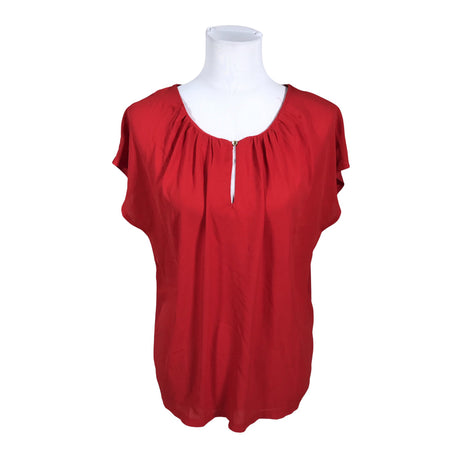 Unisex Holly & Whyte by Lindex - Short-sleeved blouse, size 40 - Red ()