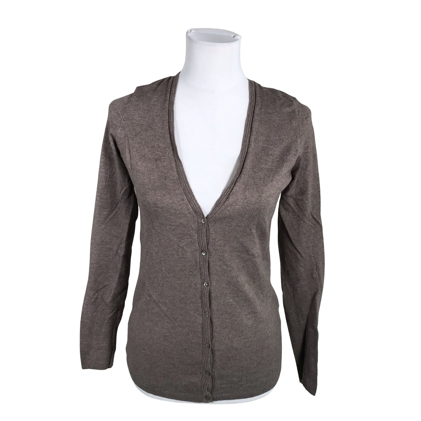 Unisex Esprit - Cardigan, size 36 - Brown (1)