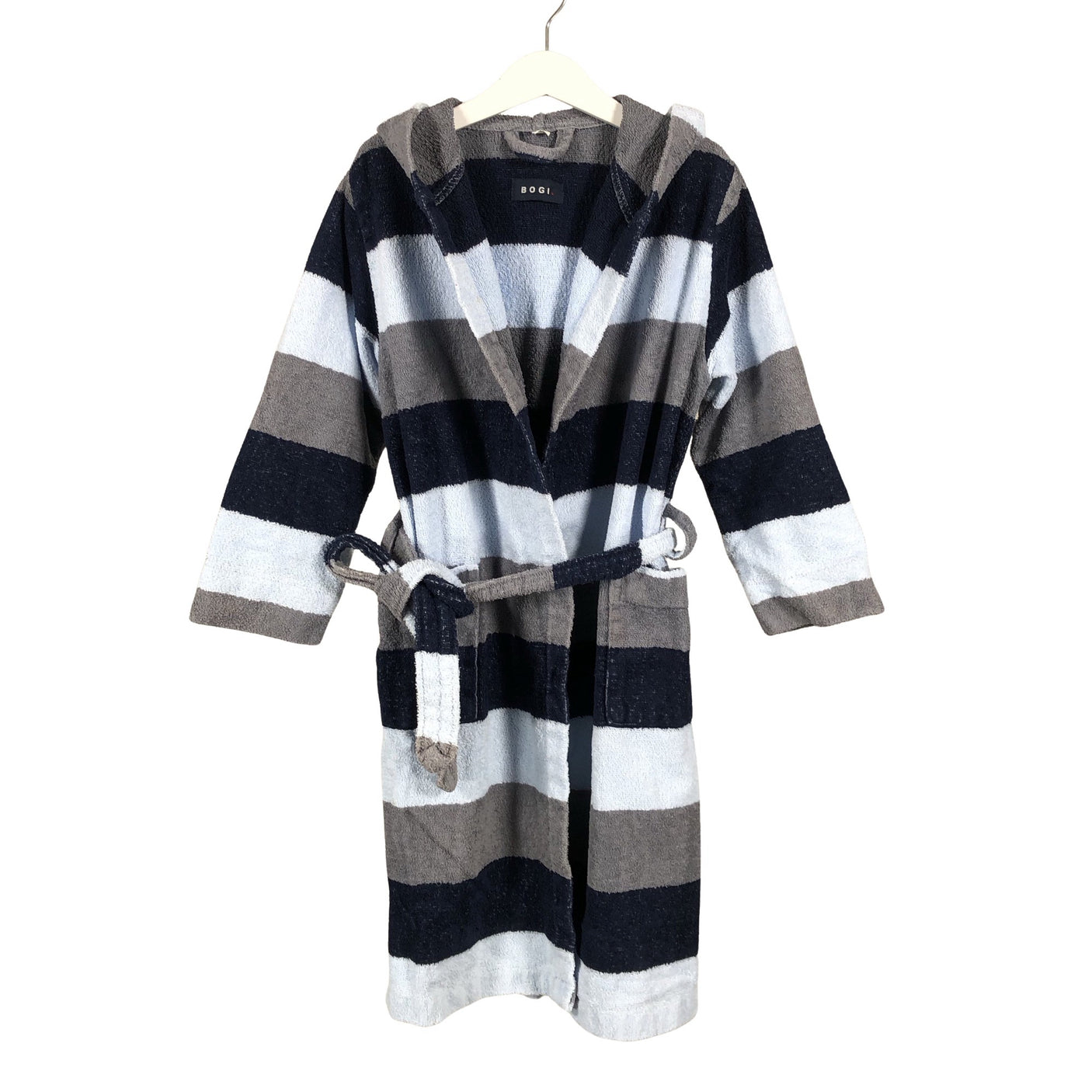 Unisex Bogi - Bathrobe, size 116 - 122 - Blue (1)