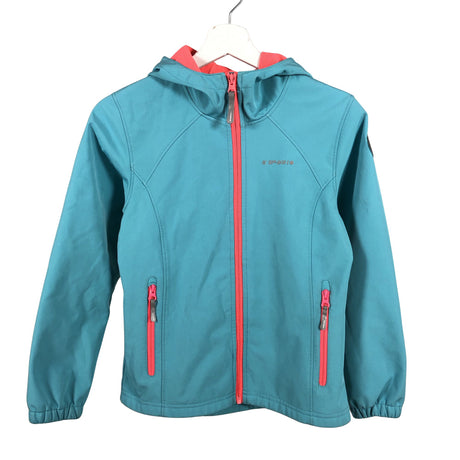 Unisex Icepeak - Soft shell jacket, size 146 - 152 - Turquoise ()