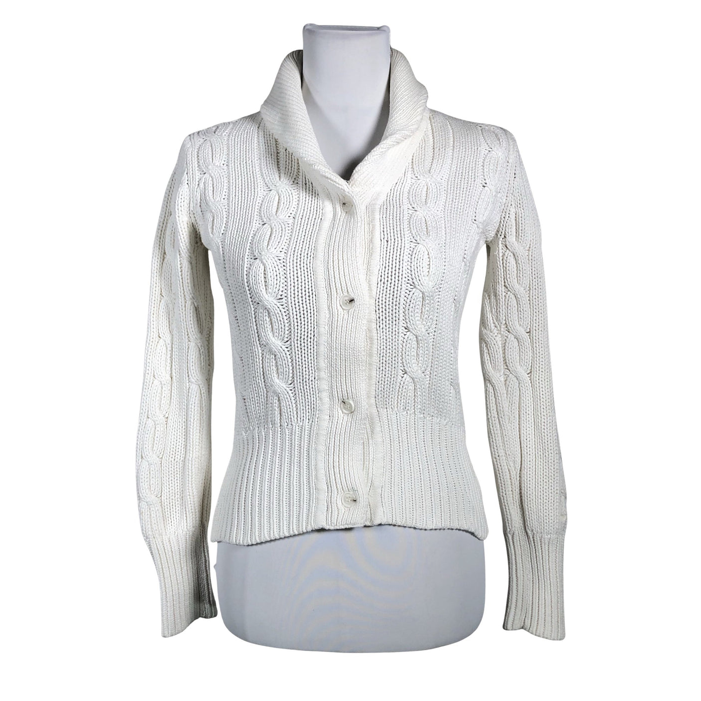 Unisex Gant - Cardigan, size 34 - Natural white (1)