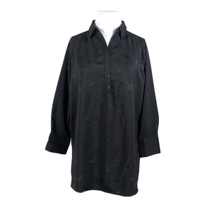 Unisex Ulla Popken - Tunic, size 46 - Black (1)