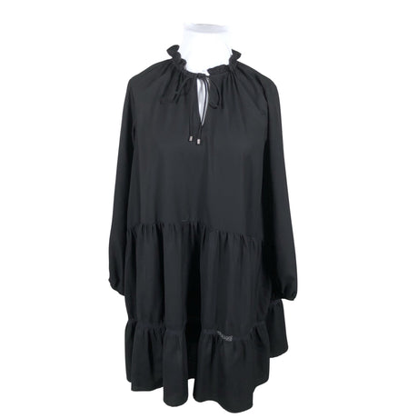 Unisex Lindex - Schiffon dress, size 44 - Black ()