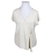 Unisex Marks&Spencer - Short-sleeved blouse, size 44 - Natural white ()