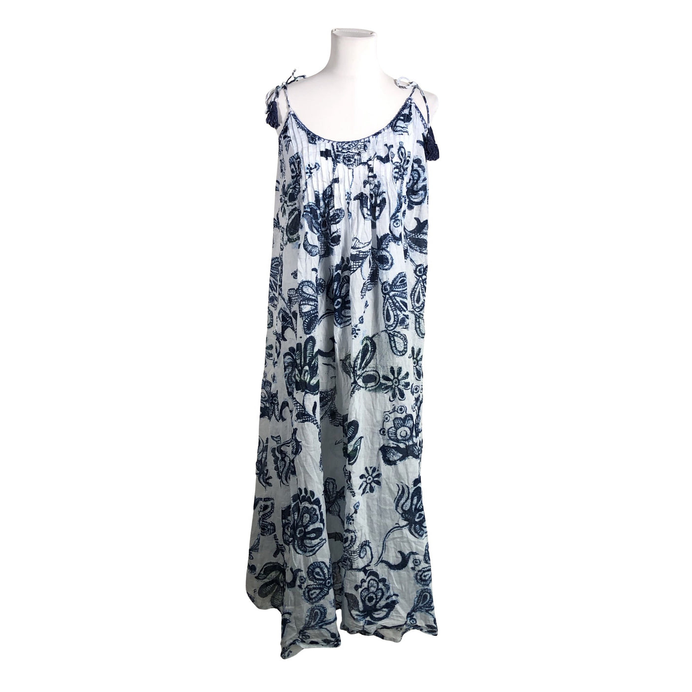 Unisex Ble Resort Collection - Summer dress, size 40 - Blue (1)