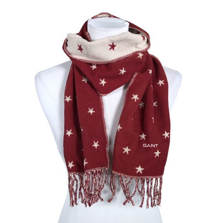 Unisex Gant - Scarf, size One size - Red ()