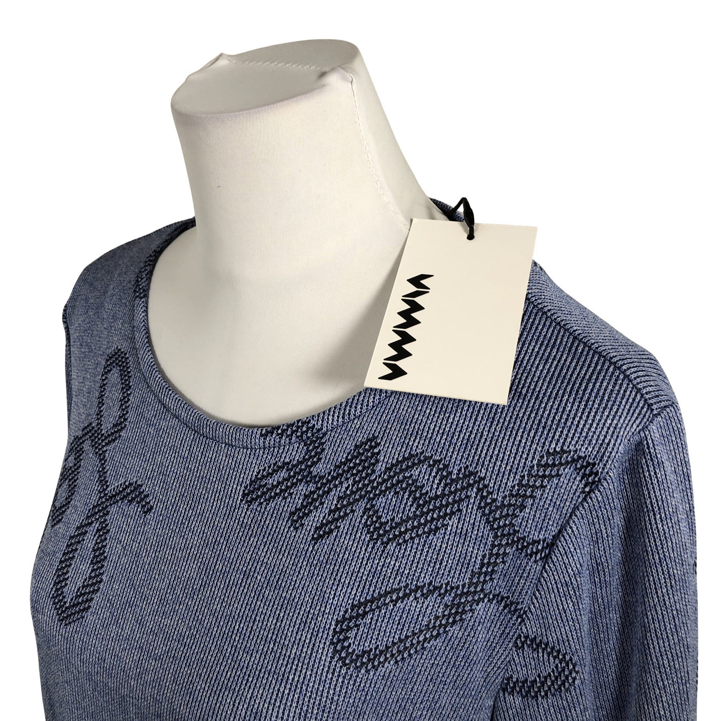 Unisex Vimma - Tricot dress, size 38 - Blue (2)