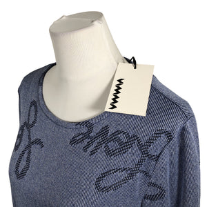 Unisex Vimma - Tricot dress, size 38 - Blue (2)