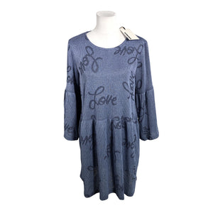 Unisex Vimma - Tricot dress, size 38 - Blue (1)