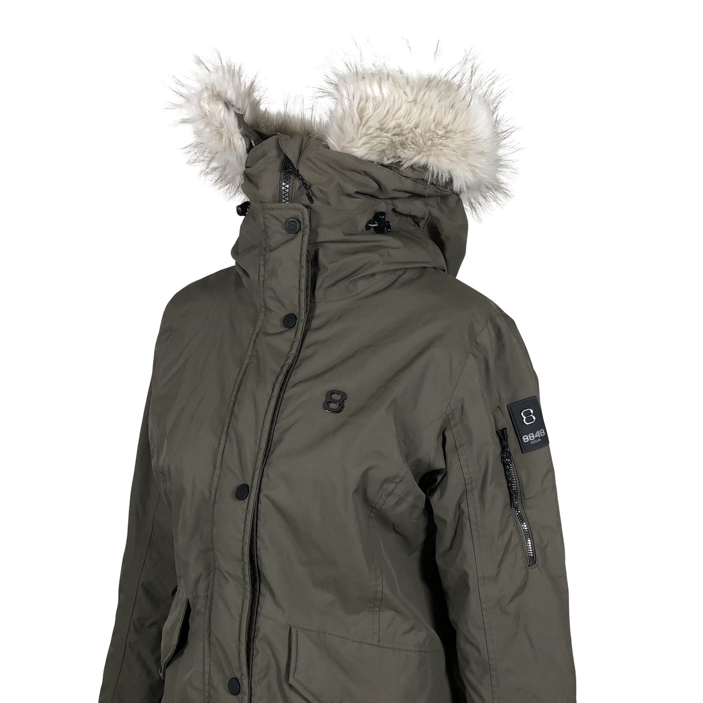 Unisex 8848 Altitude - Winter jacket, size 38 - Green (3)
