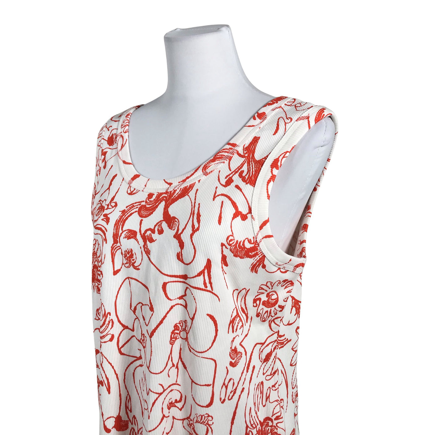 Unisex Marimekko - Tricot dress, size 40 - White (2)