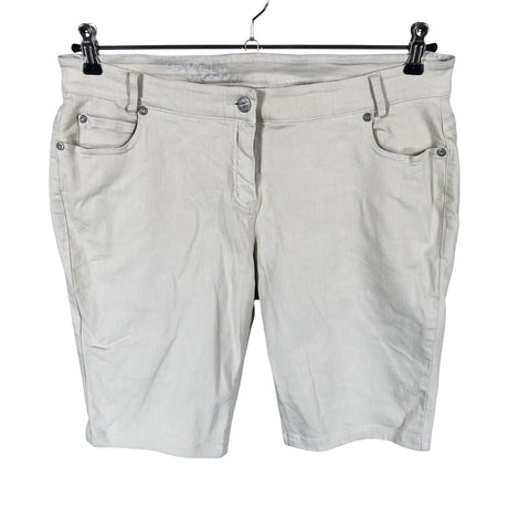 Unisex Pamela - Denim shorts, size 44 - Beige ()