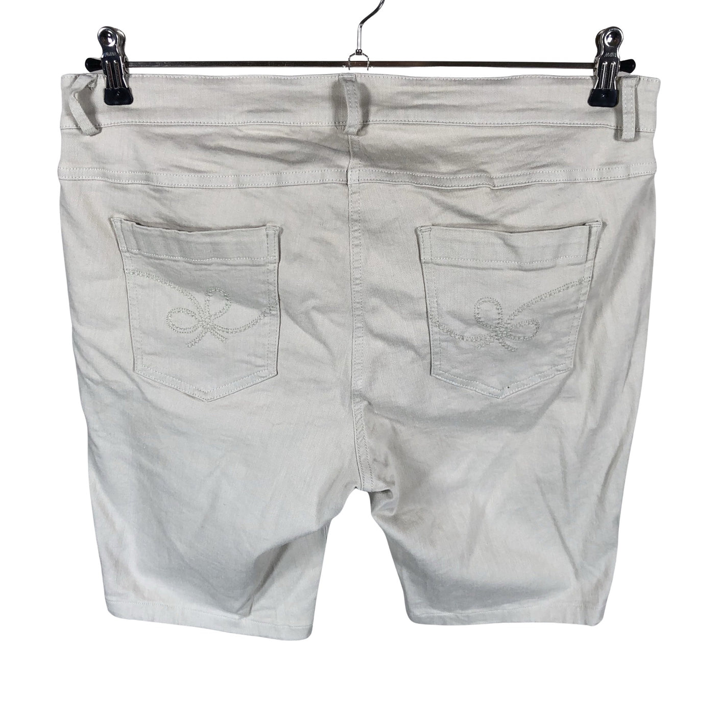 Unisex Pamela - Denim shorts, size 44 - Beige (2)